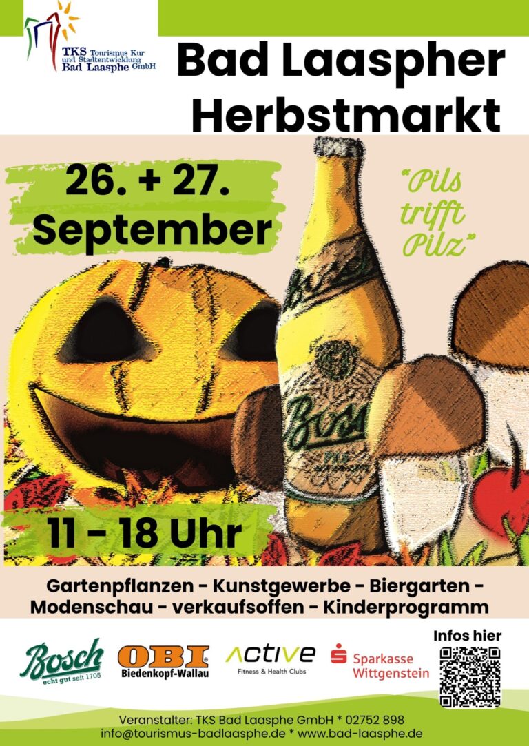 Plakat Herbstmarkt 2026 TKS